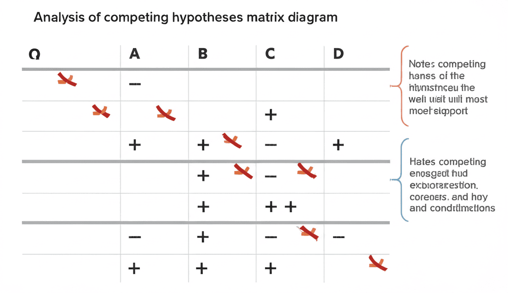 Analysis of Competing Hypotheses